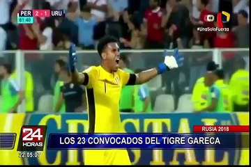 Mundial Rusia 2018: Gareca publicó la lista oficial de los 23 jugadores
