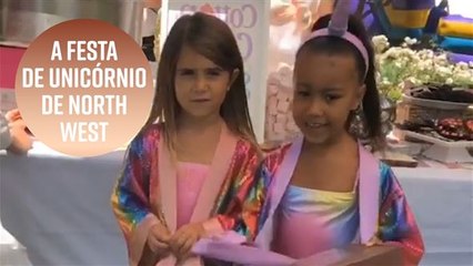 A festa de North West vai te deixar com vontade de ser criança de novo