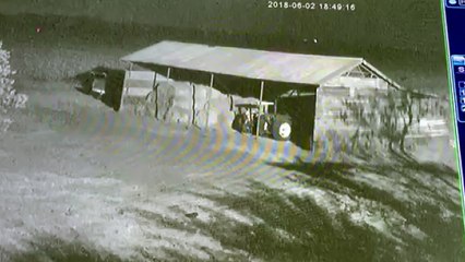 Güney Afrika'da meteorun düşme anı kameraya yansıdı