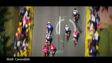 Best of Cycling Sprints - Seen from Above