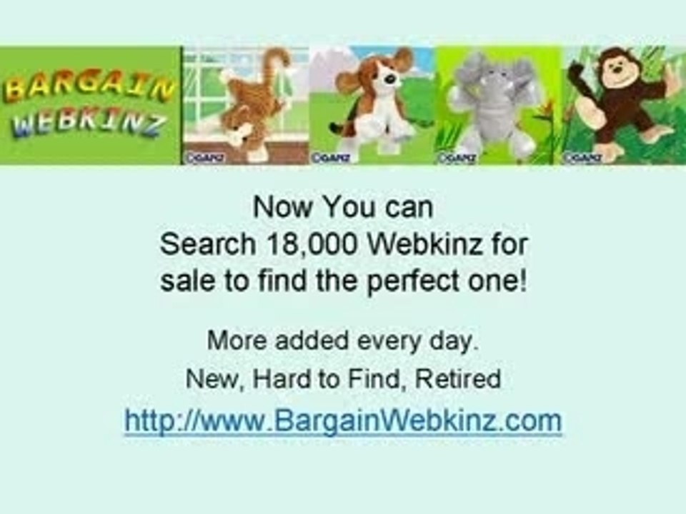 Webkinz Search 18,000 for your favorite
