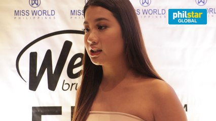 Sophia Senoron explains Miss Multinational pageant