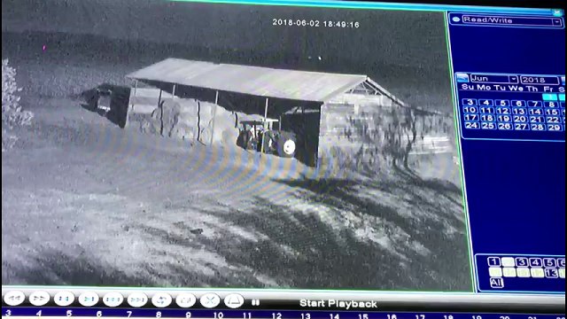 Meteorun düşme anı kamerada