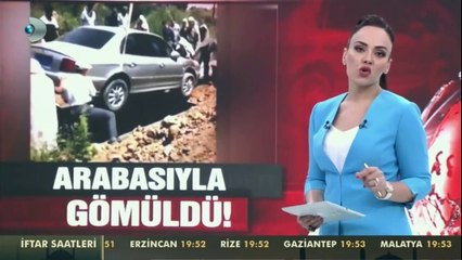 Vasiyetini Yerine Getirip Adamı Arabasıyla Birlikte Gömdüler !