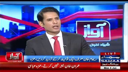 Hamza Ali Abbasi Shows All Evidence of Reham Khan's Lie