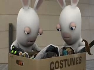Les lapins crétins envahissent Leipzig