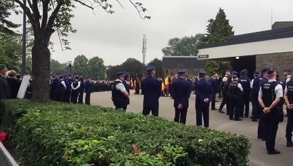 Funérailles des policières Soraya Belkacemi et Lucile Garcia ce mardi matin à Liège