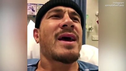 Sonny Bill Williams bursts out in song while medicated after surgery