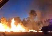 Scrub Fire Rages Through Areas Southeast of Palmerston