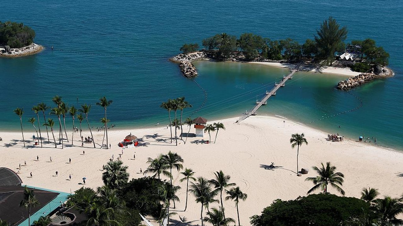 Gipfeln, wo andere urlaub machen: singapur bereitet sich auf kim und trump vor