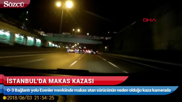 İstanbul'da makas kazası