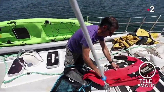 Un Français va traverser à la nage le Pacifique pour alerter sur la pollution des océans