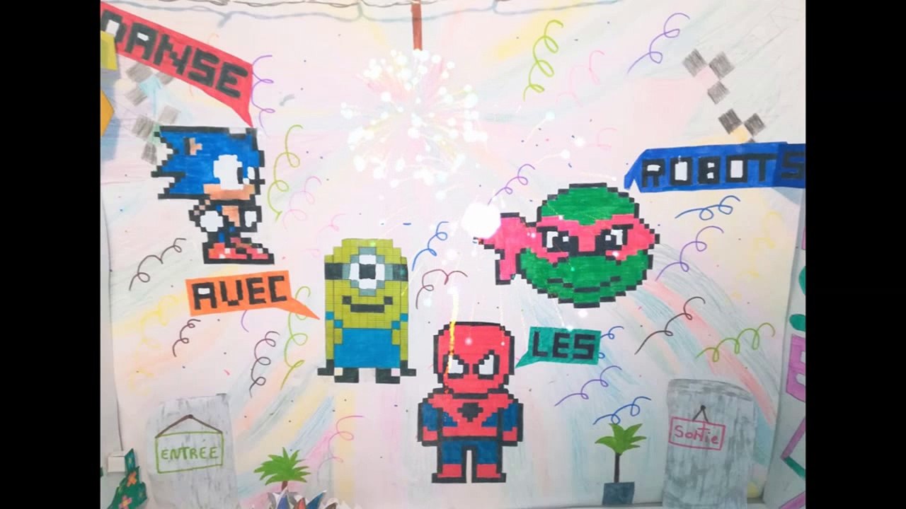 Défi scientifique du Vaucluse - Robot danseur - Ecole Jean-Henri Fabre de Serignan du Comtat - CM1 CM2