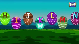 Suprise Eggs Phonics Song for Kids| Alphabets Phonic Song| ABC Surprise Eggs Song|Kidz Fun and Learn