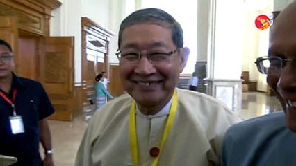 စိန္ေခၚမႈမ်ားစြာ ေစာင့္ႀကိဳေနေၾကာင္း စီမံ/ဘ႑ာ ဝန္ႀကီးသစ္ ေျပာ(ရုပ္/သံ)