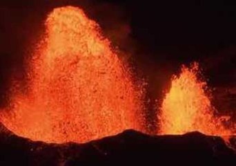 Night Survey of Kilauea Region Reveals Spectacular Lava Displays