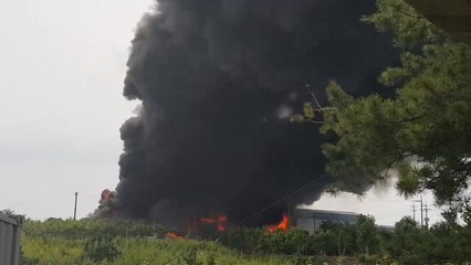충남 아산 폐비닐 가공업체서 불...3시간 만에 진화 / YTN