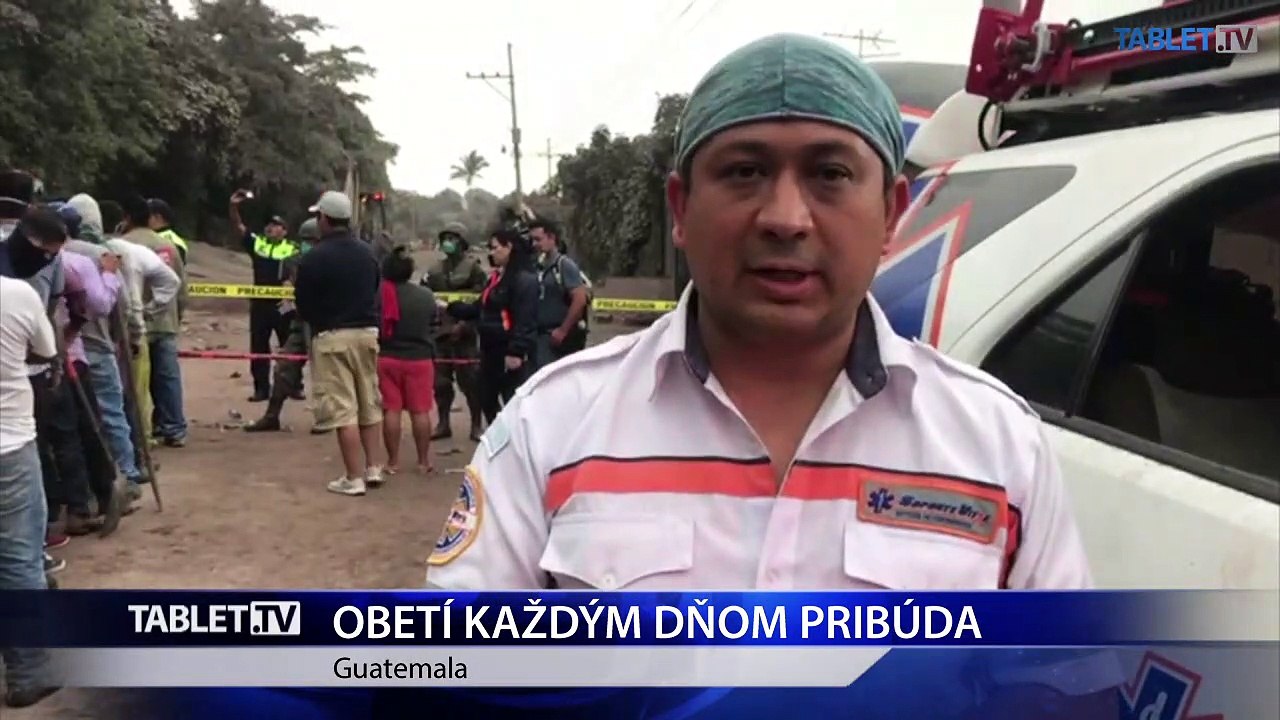 Počet obetí výbuchu sopky v Guatemale stúpol