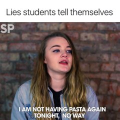Lies that students tell themselves