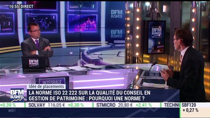 Idées de placements: Pourquoi la norme ISO 22 222 est-elle utilisée sur la qualité du conseil en gestion de patrimoine ? - 05/06