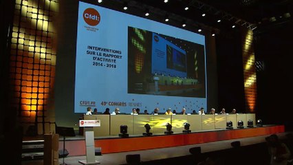 49è Congrès CFDT - Mardi 5 juin : 11h/12h30