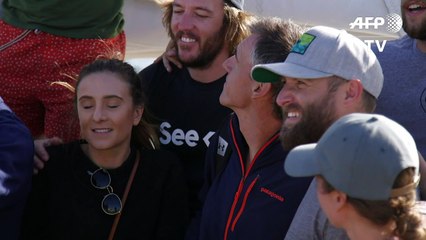 Nadador francês inicia travessia entre Japão e EUA