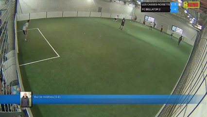 But de matthieu (3-4) - LES CASSES-NOISETTES Vs FC BELLATOR 2 - 04/06/18 21:00 - LIGUE 3