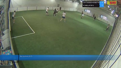 But de Anis (5-7) - LES CASSES-NOISETTES Vs FC BELLATOR 2 - 04/06/18 21:00 - LIGUE 3