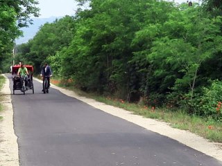 Carpentras : un nouveau tronçon de la Via Venaissia inauguré ce mardi matin