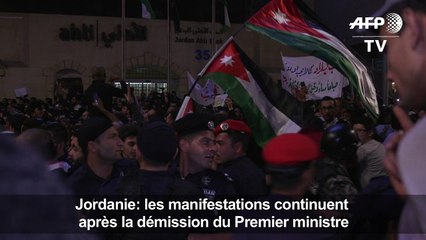 Jordanie: les manifestations continuent