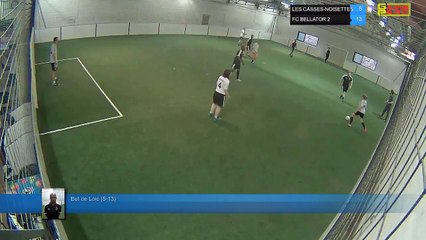 But de Loic (5-13) - LES CASSES-NOISETTES Vs FC BELLATOR 2 - 04/06/18 21:00 - LIGUE 3