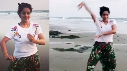 Deepika Singh's beautiful CLASSICAL DANCE on  BEACH goes Viral। FilmiBeat