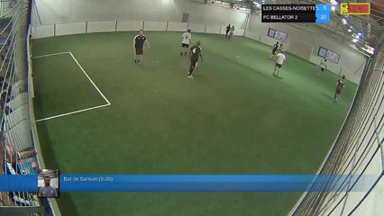 But de Samuel (5-20) - LES CASSES-NOISETTES Vs FC BELLATOR 2 - 04/06/18 21:00 - LIGUE 3