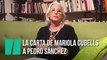 La carta de Mariola Cubells a Pedro Sánchez por el futuro de RTVE