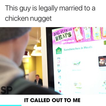 This Guy Is Legally Married To A Chicken Nugget