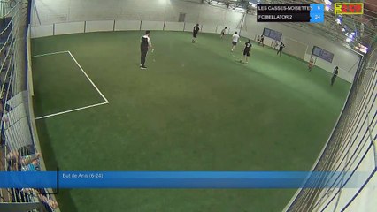 But de Anis (6-24) - LES CASSES-NOISETTES Vs FC BELLATOR 2 - 04/06/18 21:00 - LIGUE 3