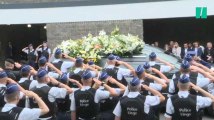 Les images de l'hommage aux policières tuées dans l'attaque de Liège