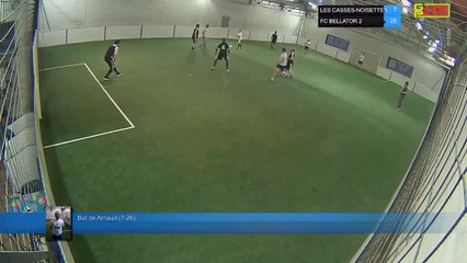 But de Arnaud (7-26) - LES CASSES-NOISETTES Vs FC BELLATOR 2 - 04/06/18 21:00 - LIGUE 3