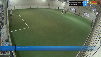 But de Anis (5-14) - LES CASSES-NOISETTES Vs FC BELLATOR 2 - 04/06/18 21:00 - LIGUE 3