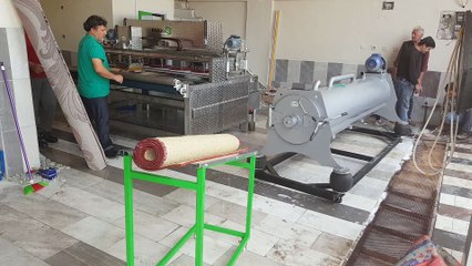 tam otomatik halı yıkama makinası,halı sıkma makinası maxis
