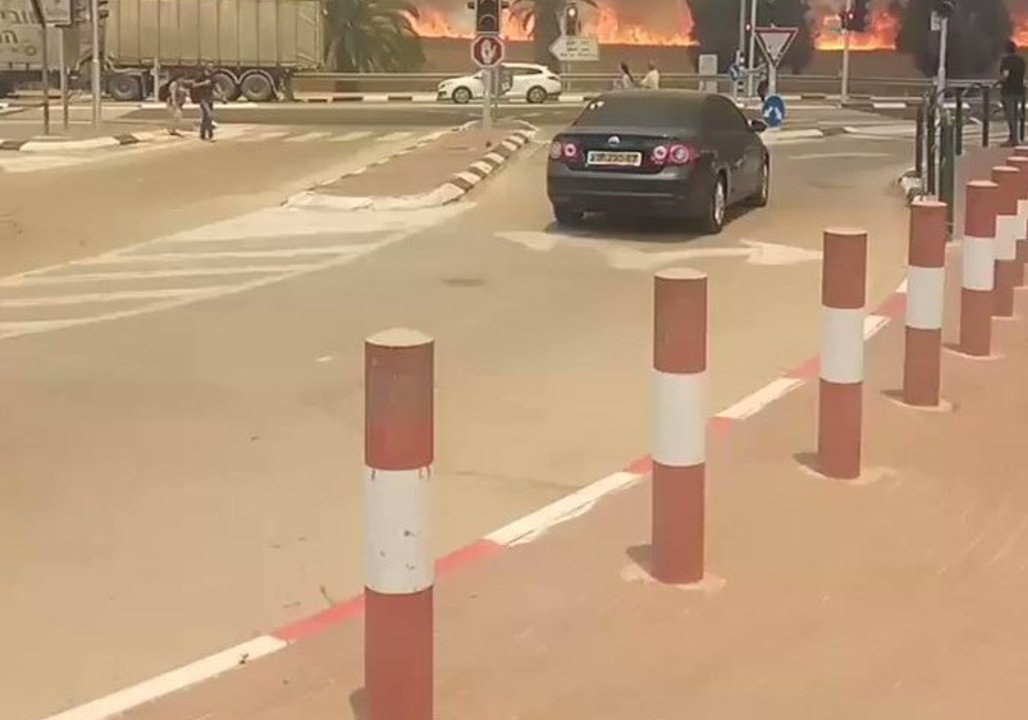 Israel Blame Hamas for Fires Near Sderot College Campus