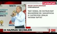 Erdoğan: Yapıyoruz da yapıyoruz
