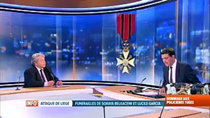 Attentat à Liège: hommage de la police montoise aux 2 policières