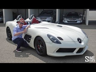 Flat Out with the £2.5m Mercedes SLR Stirling Moss!