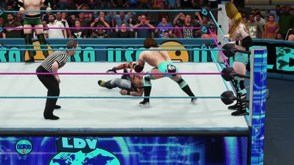 The Hooligans vs. American most Revival in a tag team match.