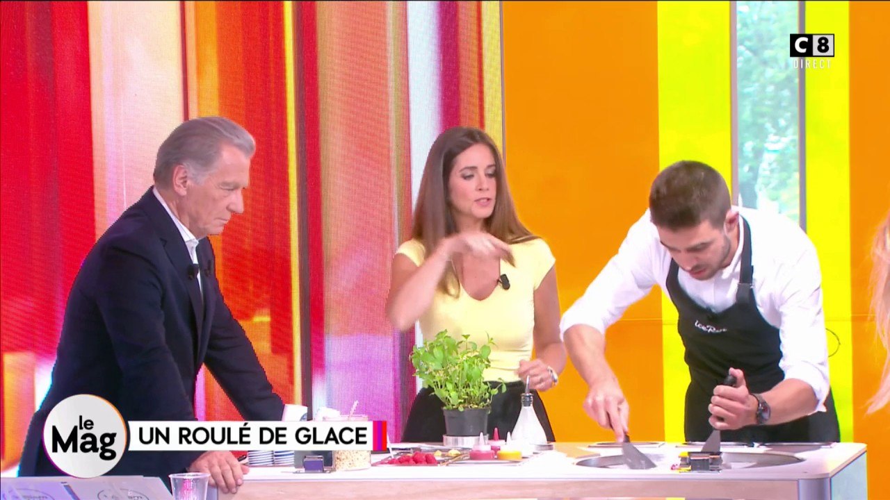 Un roulé de glace (direct)