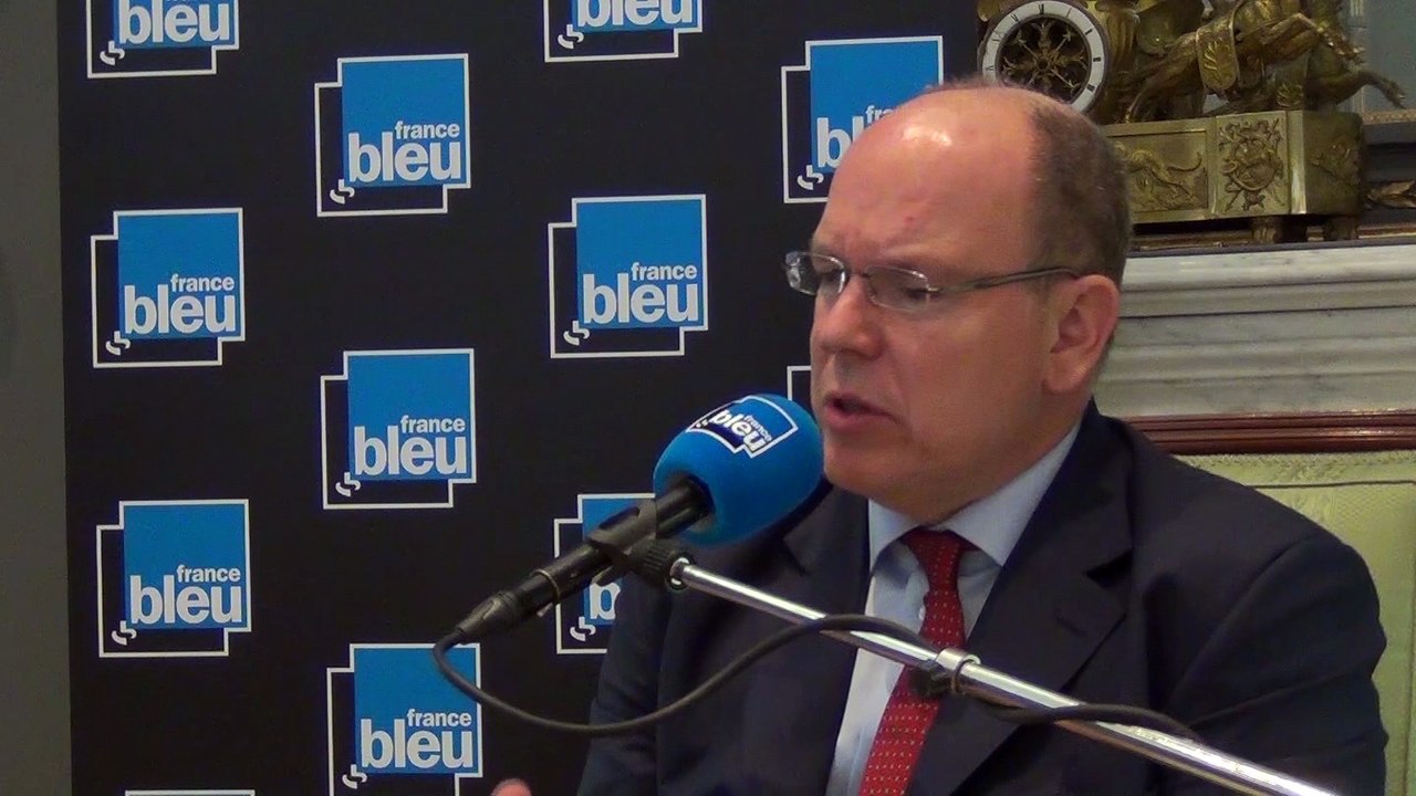 Albert de Monaco, invité de Stade Bleu
