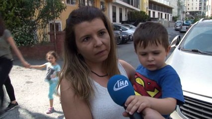 Kemerburgaz’da  kör noktada kalan çocuğunu aracıyla altına alan anne o anları anlattı