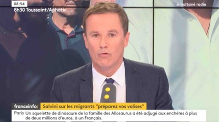 Nicolas Dupont-Aignan : les clandestins "doivent faire leurs bagages" - ZAPPING ACTU DU 05/06/2018