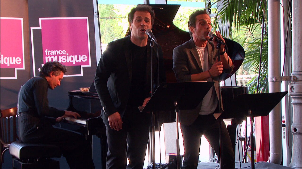 Eric Chantelauze, livret, paroles / Raphael Bancou, musique | "Un homme flottant" dans Comédiens ! avec Cyril Romoli chant, Fabian Richard chant